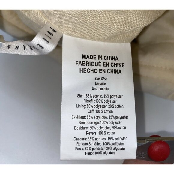 Pottery Barn Finley Alpaca Christmas Holiday Faux Fur Stocking Xmas Lined 19 in - Picture 4 of 11